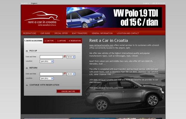 Rent a car in Croatia